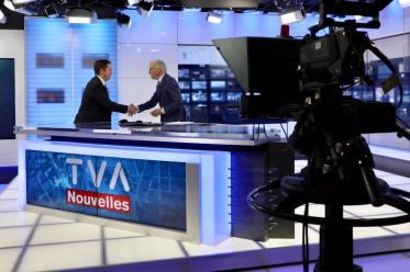 Télévision en français avec l'émission TVA Nouvelles du Québec